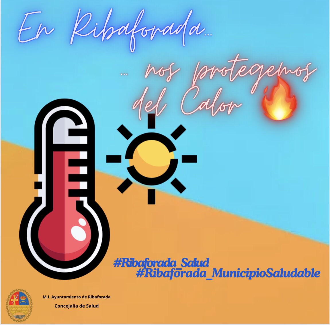 AlbertoOrtaRuiz's tweet photo. En Ribaforada… ¡nos protegemos del calor! ☀️

#Ribaforada #OlaDeCalor #Prevención #VeranoSeguro #SaludYBienestar #CuidarnosEsPrioridad #navarra #saludnavarra #riberadenavarra #Ribaforada_salud #ribaforada_municipiosaludable 

¡Cuídate y disfruta del verano! 🌴🌺 https://t.co/eosnrJaNIE