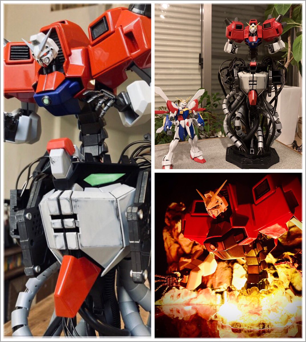 FabrizioGunjap's tweet photo. UD831’s scratch built 1/100 Devil Gundam (MG Shining based) images, wip, info and credits HERE https://t.co/lIiFDKY5Rf
.
#scratchbuild #devilgundam #custombuild #mixingbuild #kitbash #shininggundam #mastergrade #ガンダム #gunpla #ガンプラ #Gundam https://t.co/BL8a4huKqO