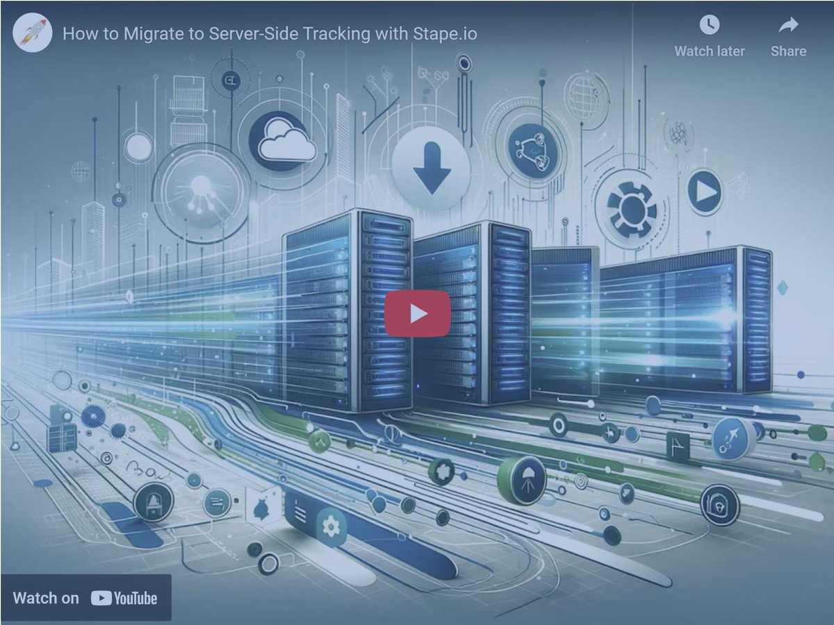 ConversionUpL's tweet image. 🚀 Boost your website performance with server-side GTM tracking!  
- 🔒 Enhanced Data Security  
- 📊 Improved Data Accuracy  
- ⚡ Optimised Page Load Speed  

📹 Watch Our Step-by-Step Video Guide Here: youtube.com/watch?v=0cFdIh…

@stape_io
#GTM #ServerSideTracking