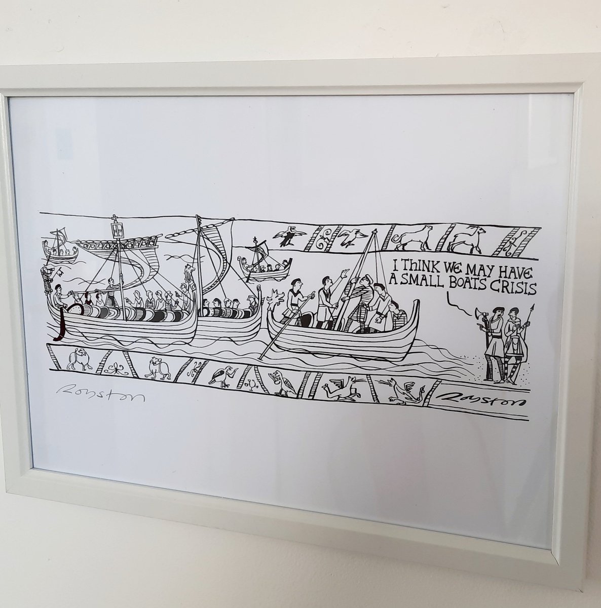 Royston (@roystoncartoons) on Twitter photo Just a reminder that we've always had immigrants coming to this country! From the Rocking the Boat exhibition at <a href="/BeachCreative/">Beach Creative CIC</a>, part of <a href="/HBCartoonFest/">Cartoon Festival</a>. The show runs until Thur 15th August. Go see #HBCartoonfest Just a reminder that we've always had immigrants coming to this country! From the Rocking the Boat exhibition at <a href="/BeachCreative/">Beach Creative CIC</a>, part of <a href="/HBCartoonFest/">Cartoon Festival</a>. The show runs until Thur 15th August. Go see #HBCartoonfest