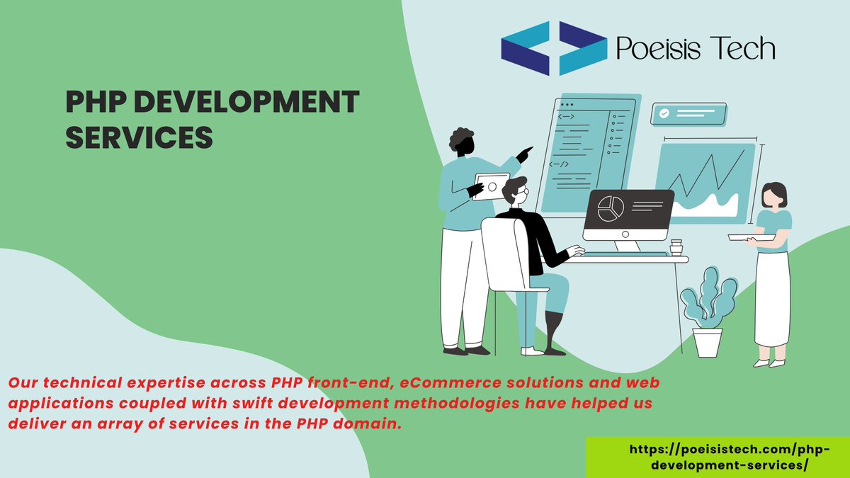 PoeisisTech's tweet image. At Poeisis Tech, we specialize in PHP development services, offering tailored solutions to meet your unique needs. With our expertise and dedication, we help you build websites that not only look stunning but also perform seamlessly.
poeisistech.com/elevate-your-o…