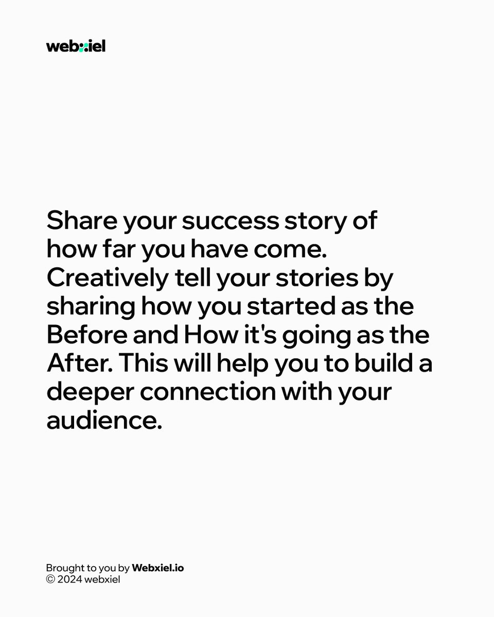 webxiel's tweet photo. Entrepreneurship becomes less lonely when you walk with those who know the road. We are here to do just that and more for you 😇.
#webxiel #brandingagency #contentidea #entrepreneurship #businessowners https://t.co/nhjJFS6vP4