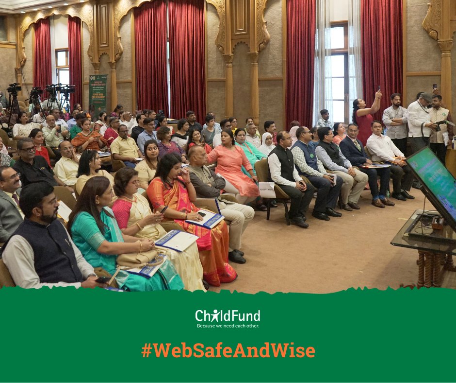ChildFundIndia's tweet photo. We're live from the 'Safe Web for Children' program launch event in Mumbai! 
Excited to see impactful discussions and collaborations.
@maha_scpcr 

Tune in for live updates!

#WebSafeAndWise
#ChildFund4SaferInternet
#WebSafety
#BecauseWeNeedEachOther https://t.co/sgwYcjoG5Y