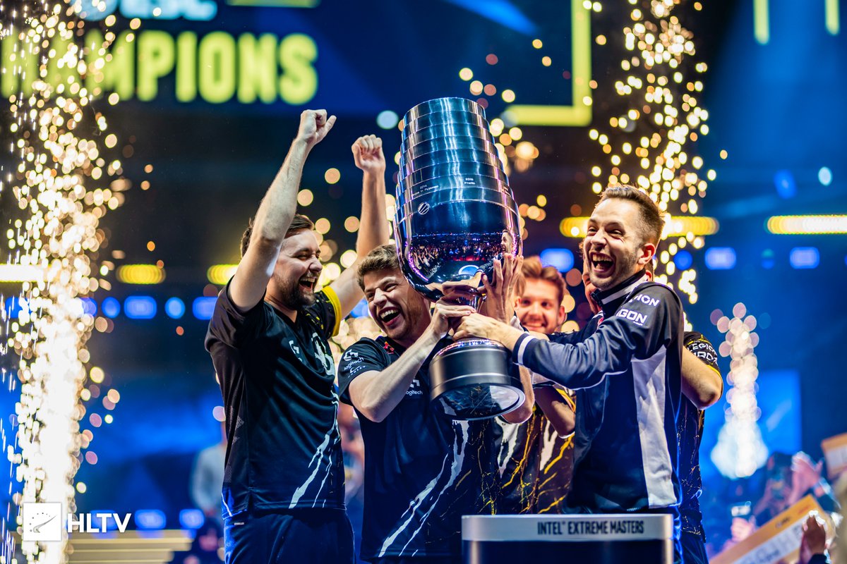 HLTVorg's tweet photo. 🔙🏆 One year ago today, @G2CSGO lifted the IEM Cologne 2023 trophy

Will they repeat last year's success with Snax and malbsMd? https://t.co/SjITU6tyFA