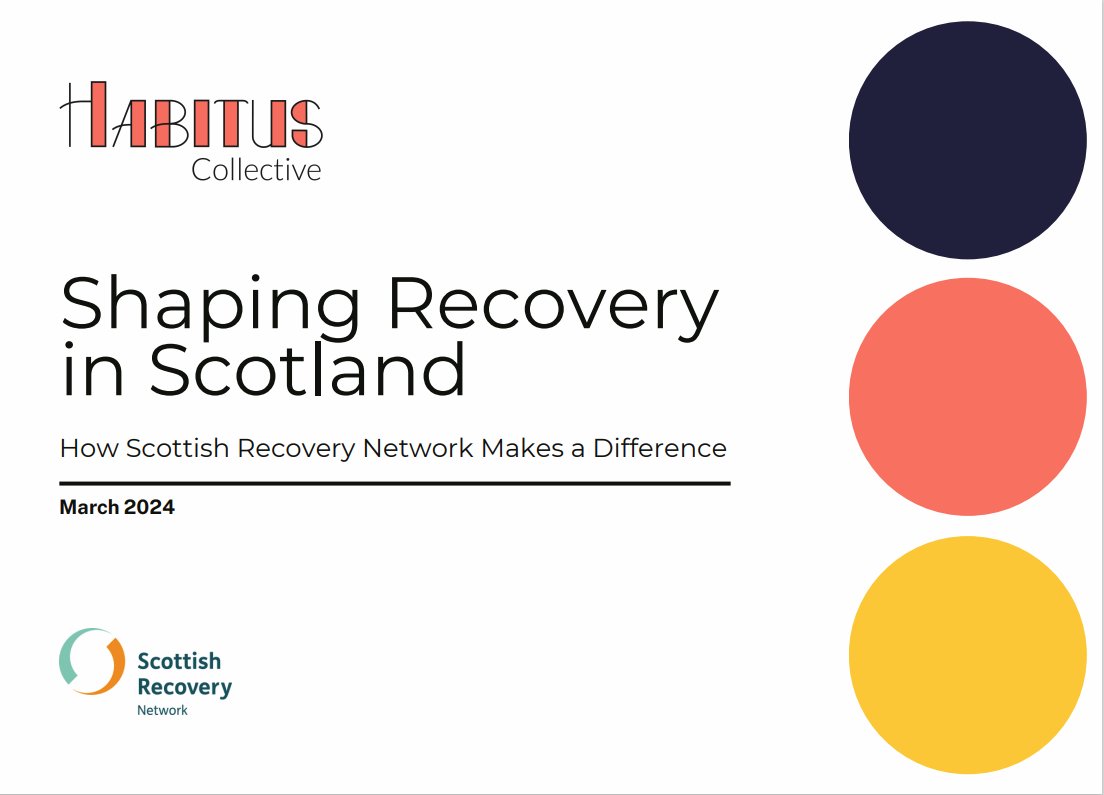 🧵1/ The Shaping Recovery in Scotland Report is the culmination of 2 years of work w/ <a href="/HabitusUK/">Habitus Collective UK</a> to evaluate our work &amp; better understand its impacts.

Our #TuesdayThread shares key findings &amp; asks you to join us for a practical online learning session.

scottishrecovery.net/shaping-recove…