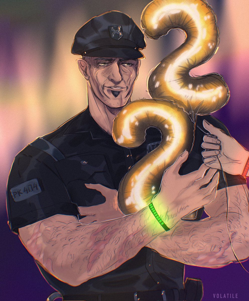 volatile95's tweet photo. Police modern au with Lieutenant Rowe in honor of the anniversary of subscribers in my wife's telegram ❤️🎉
#DyingLight2 #DL2 #fanart #unit404 #peacekeepers #Rowe #AidenCaldwell
https://t.co/pWPIB1e0gR https://t.co/cqLFwJ0krK