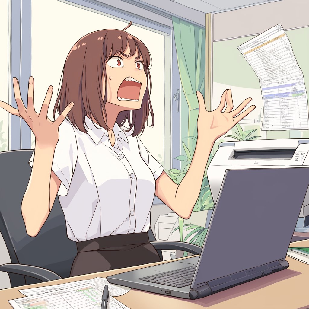 fumokmm's tweet image. #あるあるがある #Excelあるある
Excelの印刷プレビューが信用できない