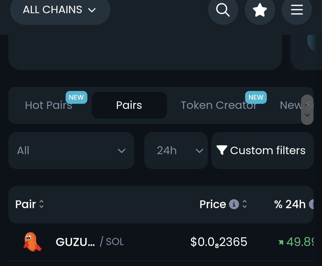 clydeguzuta0's tweet photo. Trending everywhere, every day.
While we prepare for our next CEX listing, we maintain massive volume, transactions, and trendings every day.
We never stop!
Work, build, grow! 👻
$GUZUTA $CLYDE $SOL #Solana #memecoin #cryptocurrency https://t.co/GSKUgxv009