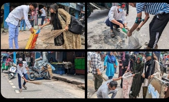 Nazninzu's tweet photo. Day 1 of
Reforming 🇧🇩
#ReformingBangladeshTogether 
#RebuildBangladesh #wearebangladeshi 
#Bangladesh #Bangladeshi https://t.co/q9nZknC28W