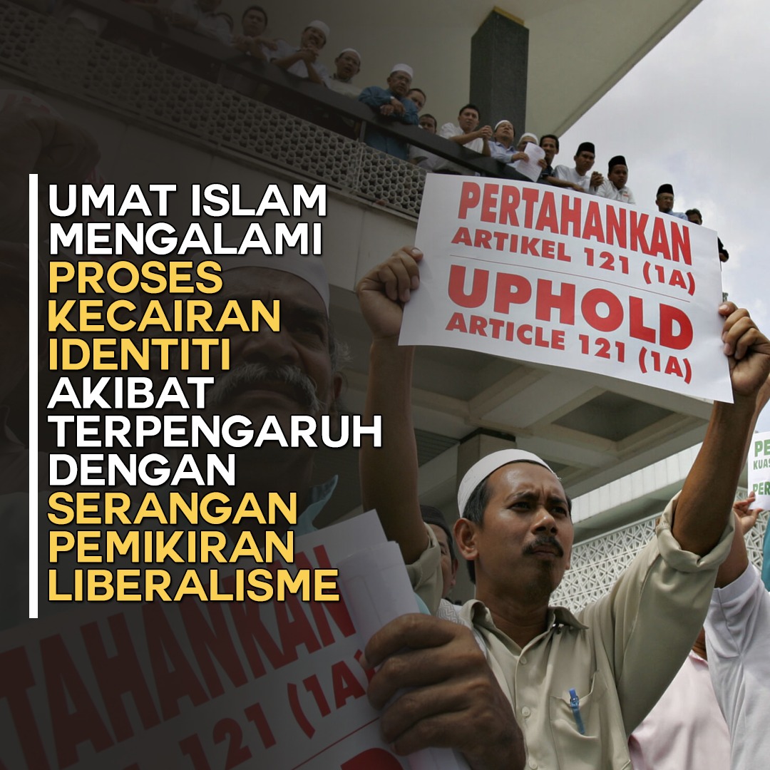 alhaqcentre's tweet photo. UMAT ISLAM MENGALAMI PROSES KECAIRAN IDENTITI AKIBAT TERPENGARUH DENGAN SERANGAN PEMIKIRAN LIBERALISME
#liberalisme
#islamliberal
#identiti
#MelayuIslam
Read more:
https://t.co/tjZCmRCglr https://t.co/WIE0vgzeJe