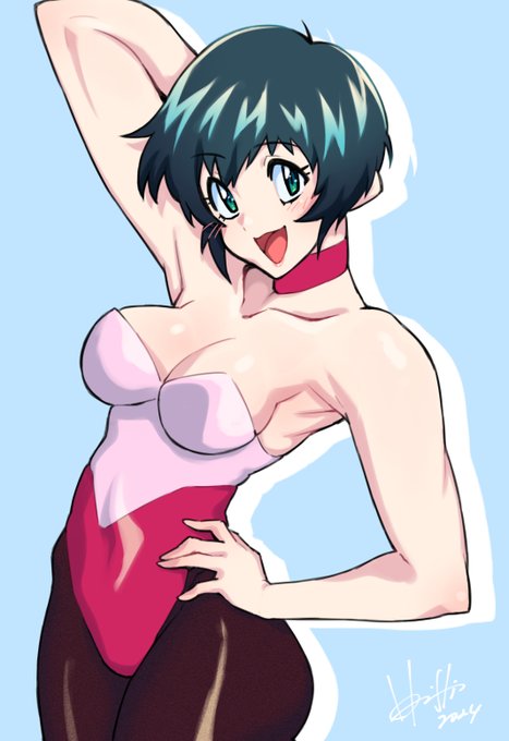 レツゴに定期的に登場する魅力的なお姉さんシリーズ(不定期)第二弾!無印第一話に登場するレースクイーンのお姉さん(短髪) 