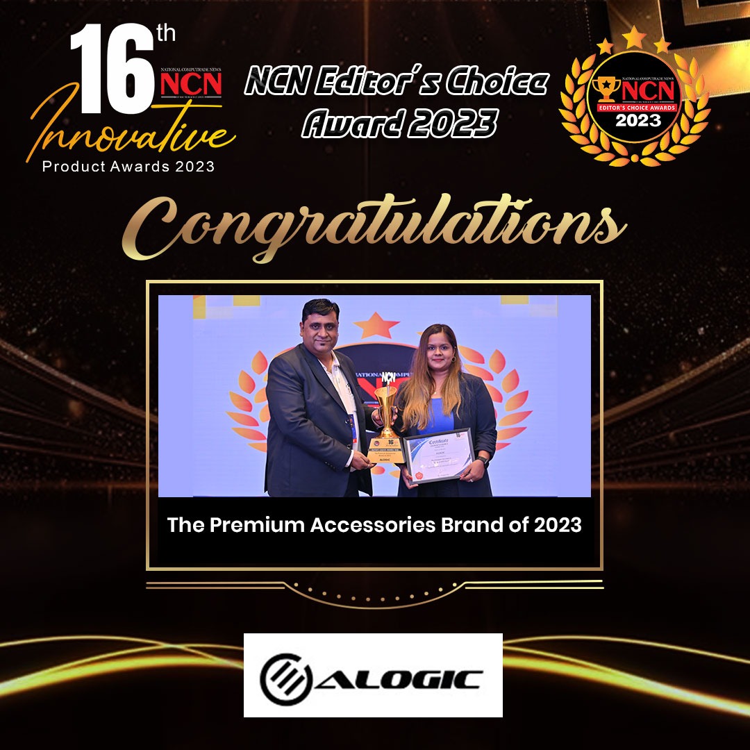 ncnmagazine's tweet image. 🎉 A huge congratulations to #ALOGIC for winning The #PremiumAccessories Brand of 2023 at the #16thNCNICTIndiaSummit &amp;amp; #Awards2024! 🏆

📸 Glimpses Link: photos.app.goo.gl/tx9FZ8PJW3vV32…

Award Video Link: youtu.be/hXAJxIlnG4Y?si…

@AlogicCorp