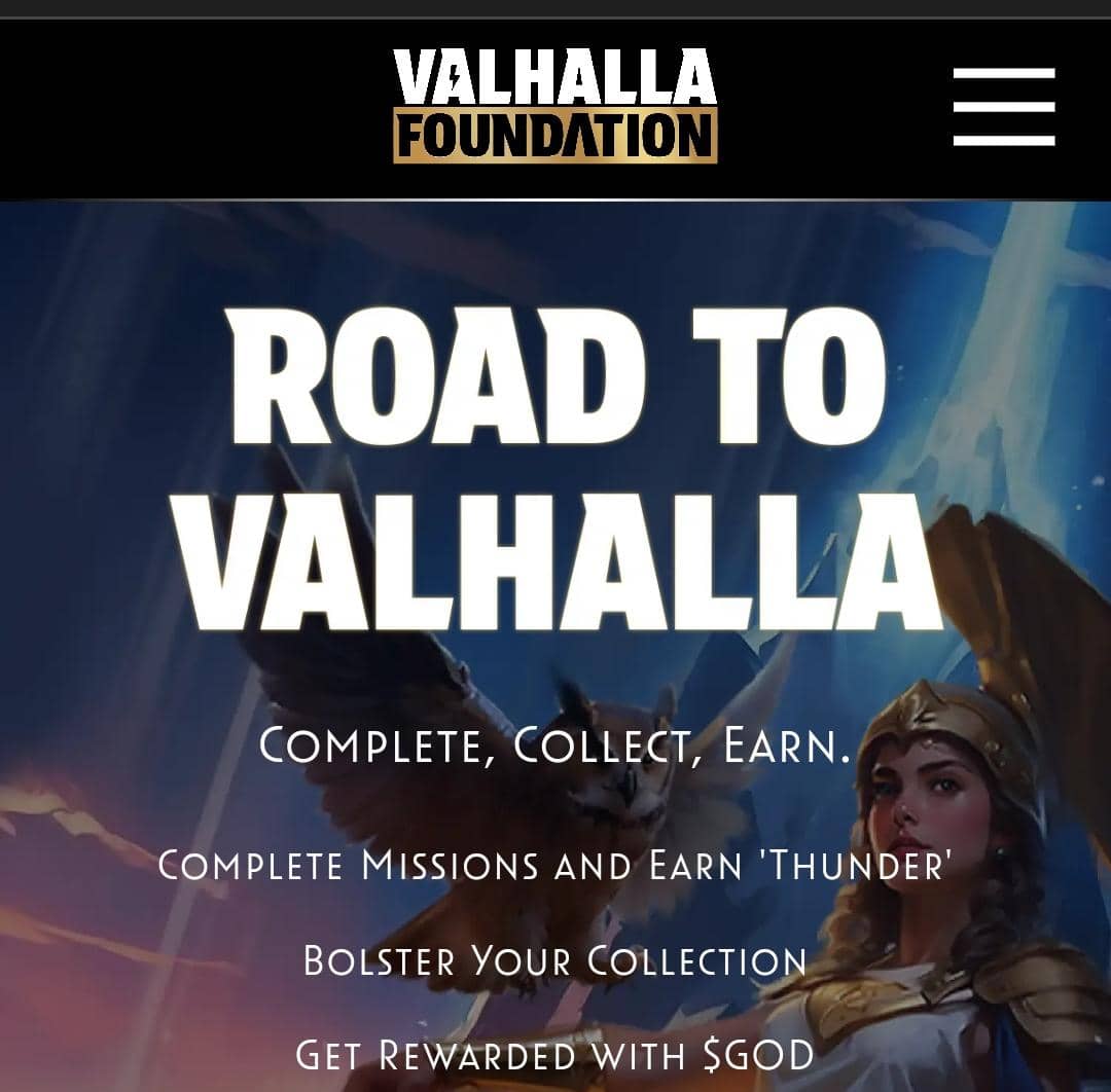 Netokrypto's tweet photo. Unlock the might of Valhalla with every Tweet! ๐ฉ๏ธ Show your God-tier content and earn the THUNDERCLAP BONUS. It is free for everyone, just join with the registration link below to earn $GOD tokens.
https://t.co/LJ8zh46zzx
@ValhallaFdn $GOD #EpicTweets #ValhallaChallenge
``` https://t.co/annGEktkSO