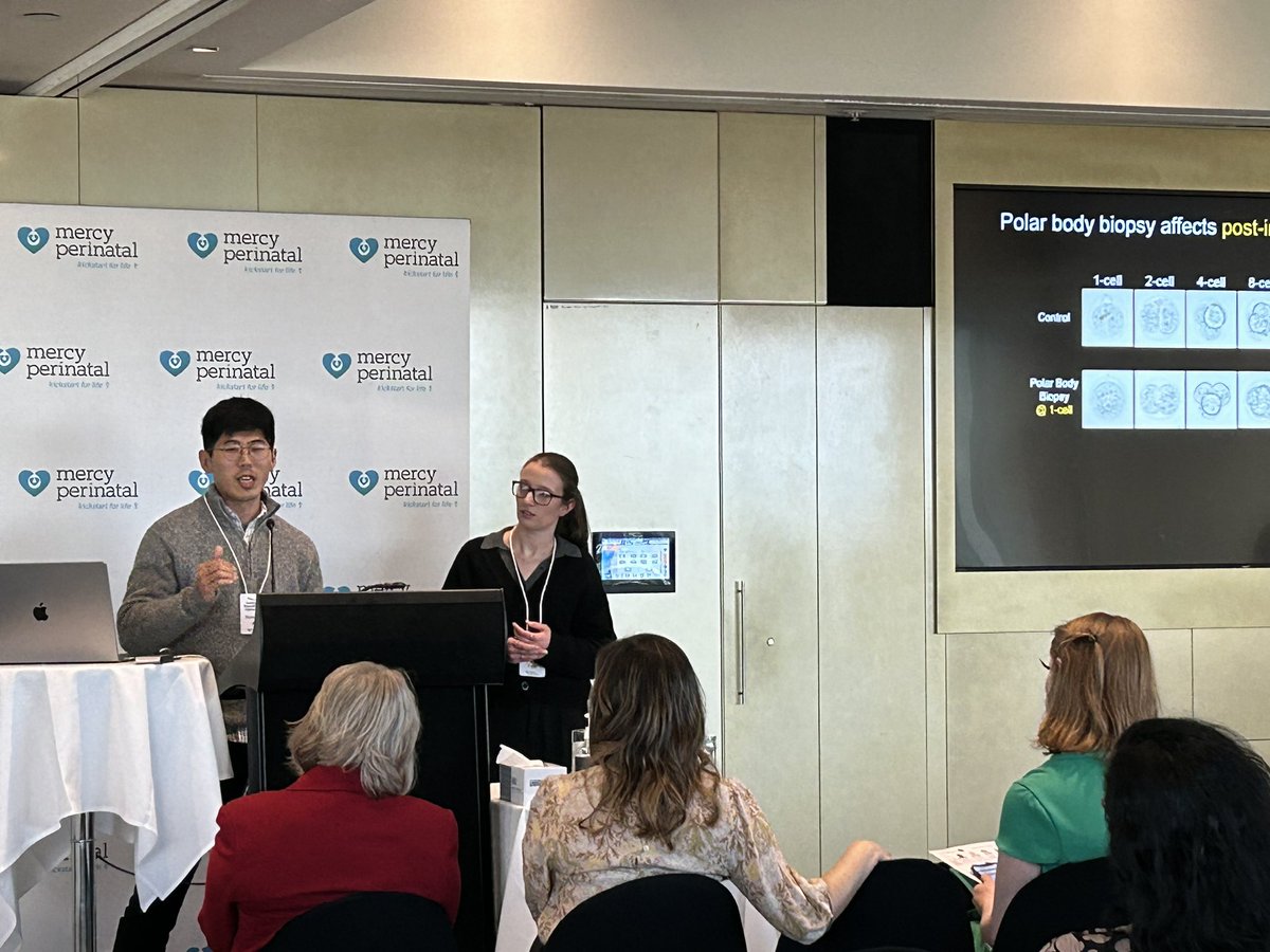 It was a fantastic experience and opportunity to share our polar body story at the Australian Reproduction Update. And excited to met many people in the reproduction field and learn about new techniques and ideas 🔬

#ARU2024