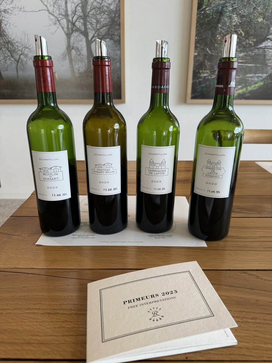 gardenia_nala's tweet photo. Château Lafite Rothschild produce uno de los vinos más míticos y deseados del mundo.
C. Lafite goza de una ubicación verdaderamente privilegiada en elextremo norte de Pauillac.
En las últimas décadas han elaborado algunos de los mejores vinos de su historia. #lafite #avan23 #vv https://t.co/MaNvetFjYN