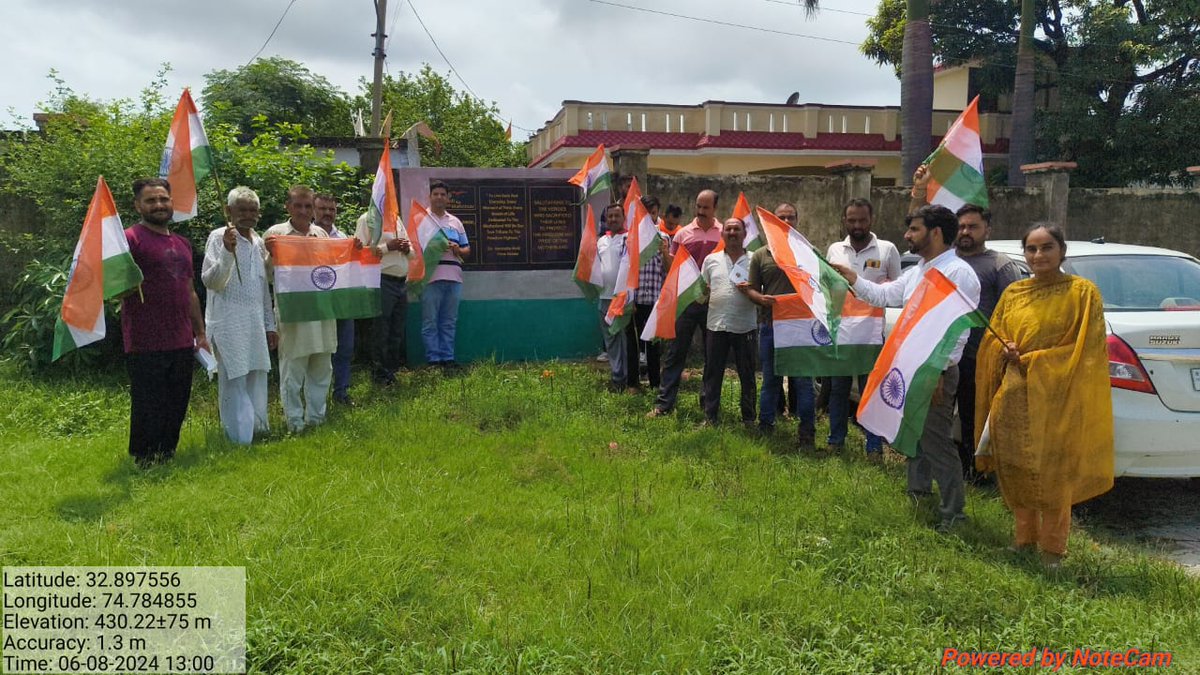 mathwarblock's tweet photo. Tiranga Yatra in Block Mathwar
#Tributetomartyrs https://t.co/ZvVZvCmbhP