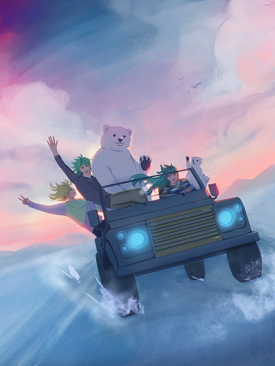 #SaintSeiya  siberian family！