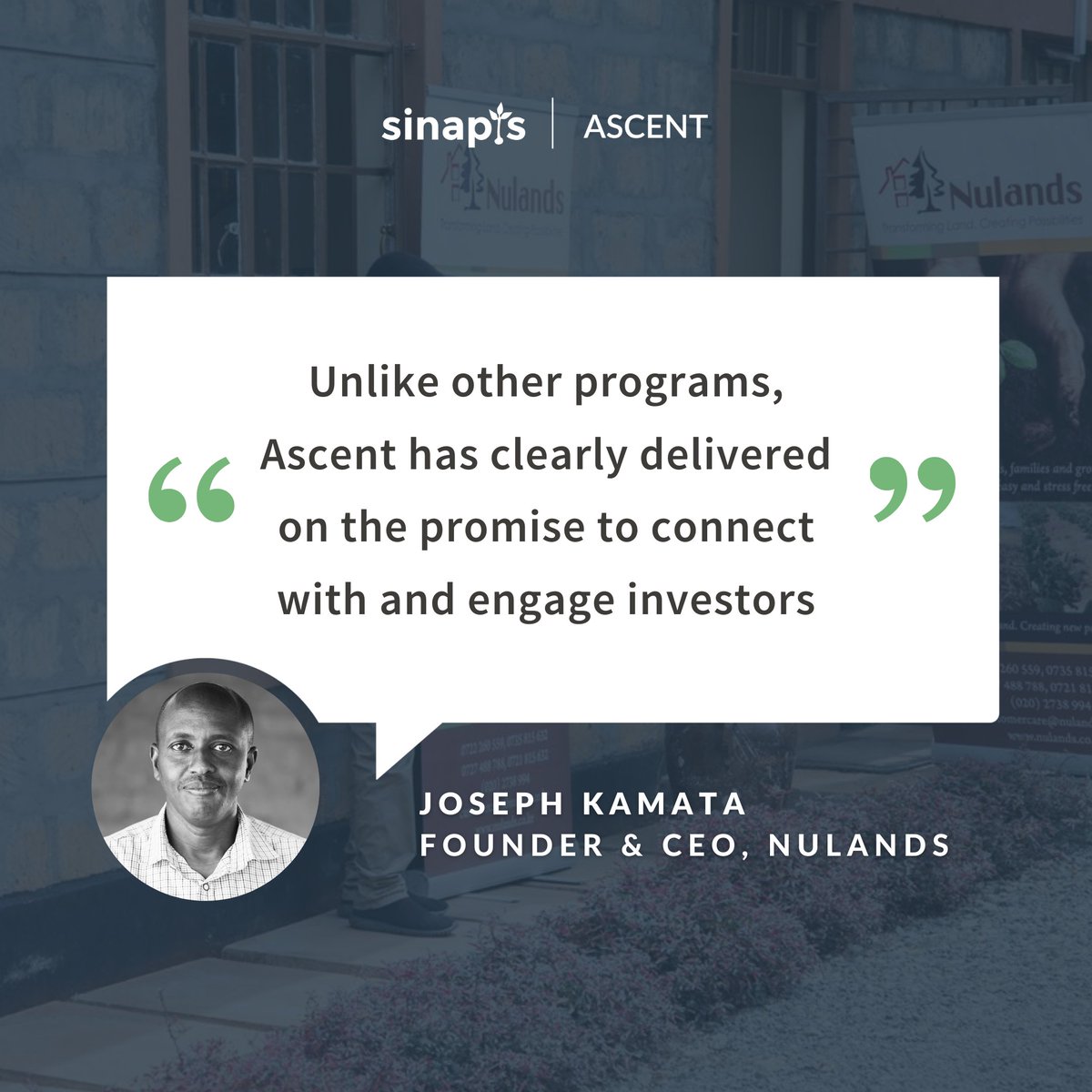 sinapisgroup's tweet image. Follow Joseph&apos;s lead &amp;amp; join Ascent!
✅ Expert mentors ✅ Network ✅ Proven curriculum
Join the next cohort: 
WhatsApp: +254 757 409 511
Website:  hubs.la/Q02K9_cY0
Email: ascentteam@sinapis.org
#AscentProgram #Testimonial #Entrepreneurship #BusinessFounders
