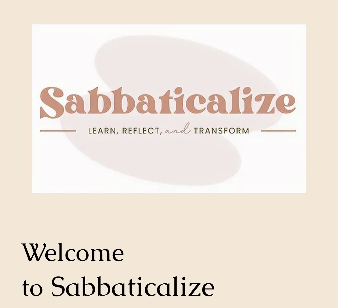 Sabbaticalize is live!  This blog is dedicated to learning, reflection, and transformation as they relate to my experiences as an educator and cancer survivor.  sabbaticalize.com