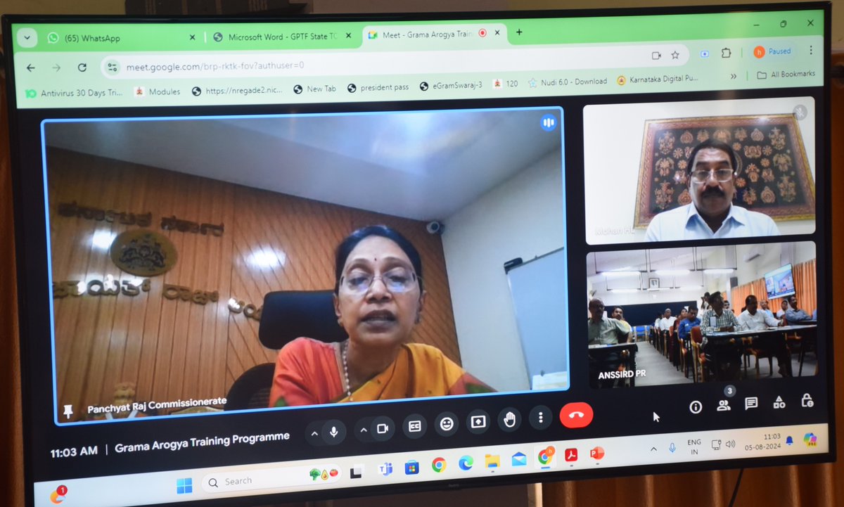 ANSSIRDPR MYSURU tweet media