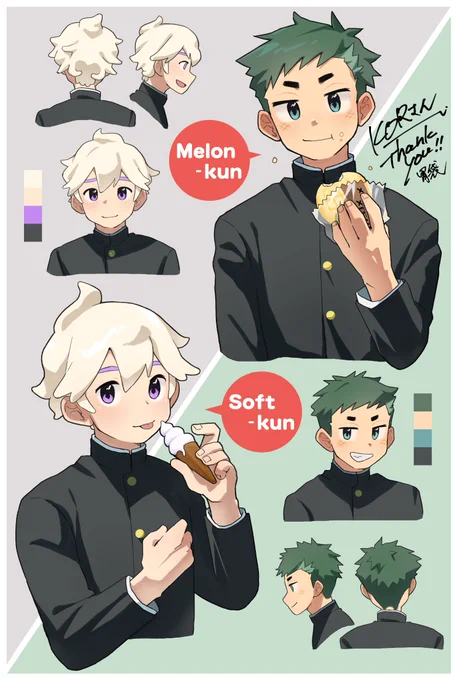 skebリクエストありがとうございました!
初キャラデザのご依頼でした! 