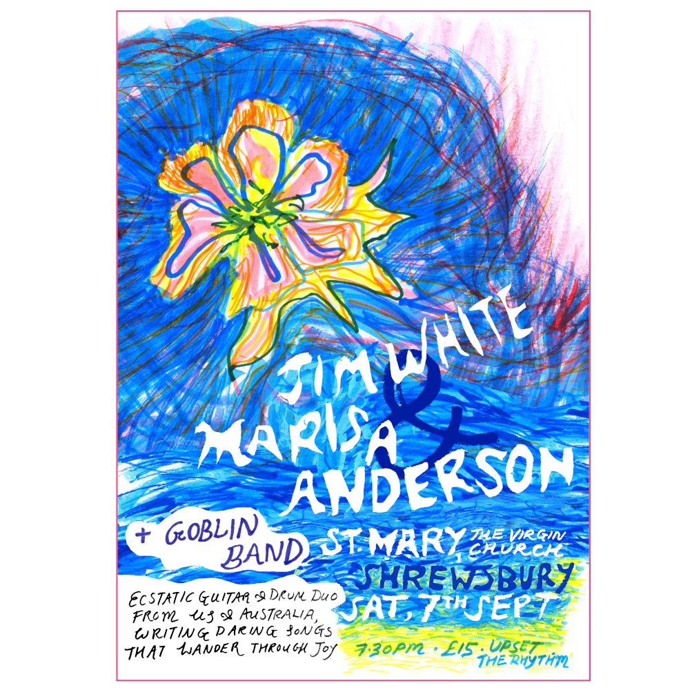Upset The Rhythm (@upsettheerhythm) on Twitter photo Just one month away now from hosting the phenomenal <a href="/jimwhitedrums/">jim white</a> & <a href="/Marisamusic/">Marisa Anderson</a> duo in Shrewsbury <a href="/SY1StMarys/">SY1StMary's</a>! It’s going to be resplendent, plus dazzling folk troupe Goblin Band will now be gracing the stage too. See you there below the medieval stained glass!
#shrewsbury Just one month away now from hosting the phenomenal <a href="/jimwhitedrums/">jim white</a> & <a href="/Marisamusic/">Marisa Anderson</a> duo in Shrewsbury <a href="/SY1StMarys/">SY1StMary's</a>! It’s going to be resplendent, plus dazzling folk troupe Goblin Band will now be gracing the stage too. See you there below the medieval stained glass!
#shrewsbury