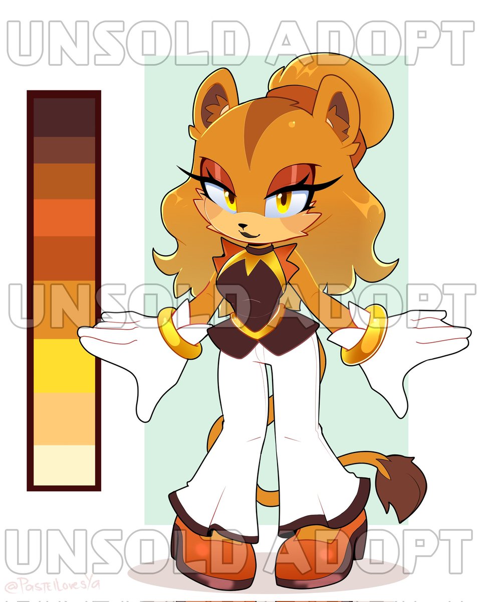 MistrenN's tweet photo. ‼️LIONESS AD0PT AVAILABLE! ✨
   -💲55 usd 
🔸Includes ref and 2 concept/additional artworks!

‼️I do not ask for paym3nt in the replies, check before interacting‼️

Comment before DMing to claim!
Retweets/shares are appreciated! 
#sonicadopts https://t.co/YzoyxFX2f5
