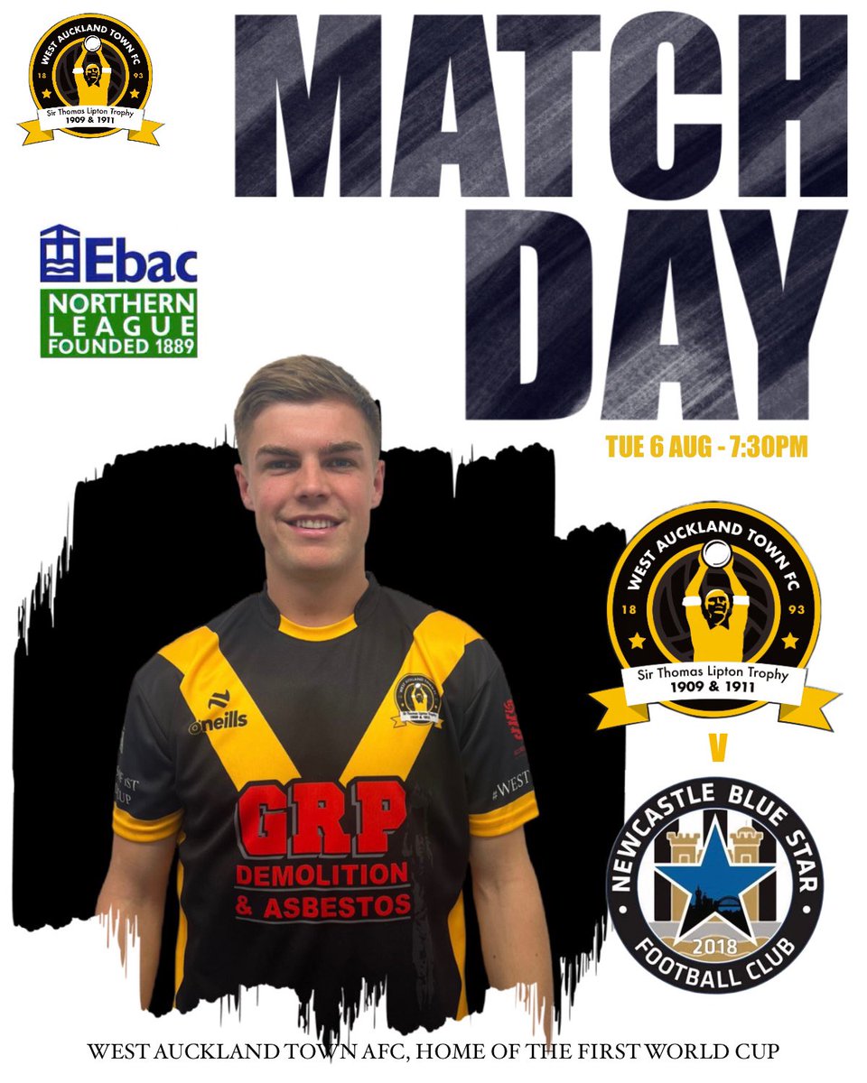 westaucklandfc's tweet photo. MATCH DAY
⁣
We return to league action this evening when we welcome @nbsfc2018 to the Northern Metal Recycling Stadium for a 7:30pm kick-off.

The weather forecast suggests it will be a pleasant evening, hope to see you there. https://t.co/QFkjlRXp0h