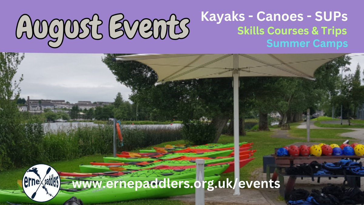 Erne Paddlers (@epaddlers) on Twitter photo August courses start this week. ernepaddlers.org.uk/events book online asap. 4 weeks of skills sessions, kayaks/canoes/paddleboards suitable for all. <a href="/Gocanoeing/">CANI</a> <a href="/fermanaghlakes/">Fermanagh Lakelands</a> <a href="/ExpEnniskillen/">Experience Enniskillen</a> @LoughErneLP #lovetopaddle #learntopaddle #outdooradventures #Enniskillen #Fermanagh August courses start this week. ernepaddlers.org.uk/events book online asap. 4 weeks of skills sessions, kayaks/canoes/paddleboards suitable for all. <a href="/Gocanoeing/">CANI</a> <a href="/fermanaghlakes/">Fermanagh Lakelands</a> <a href="/ExpEnniskillen/">Experience Enniskillen</a> @LoughErneLP #lovetopaddle #learntopaddle #outdooradventures #Enniskillen #Fermanagh