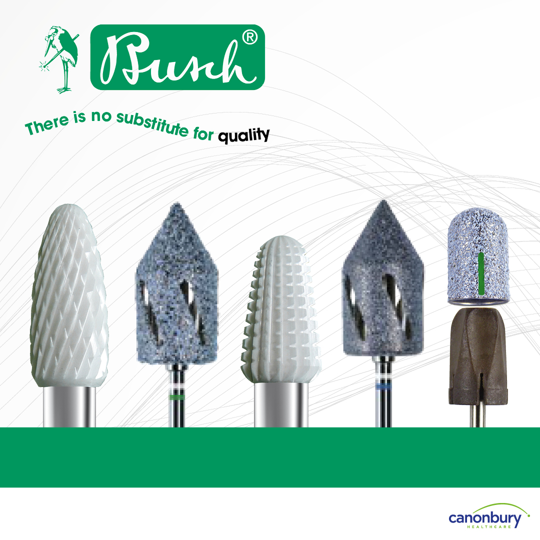 Enhance your nail and callus care treatments with Busch Burrs, renowned for their performance and durability. These high-quality burrs ensure effective and efficient nail and callus management, providing your patients with optimal results.

Shop now ➡️ t.ly/lWgsZ