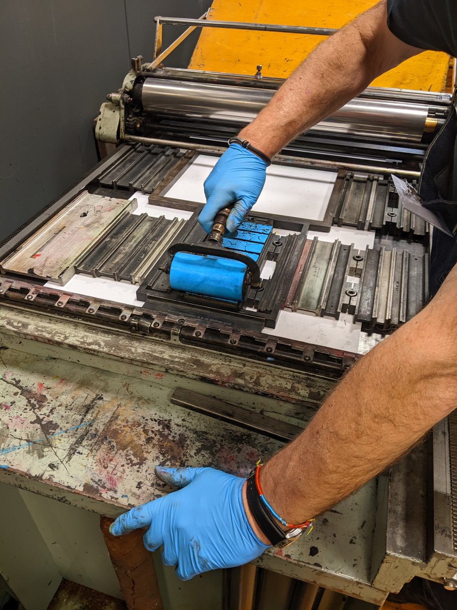 stbridefdn's tweet photo. Our popular letterpress workshops start again after the summer break in September!
β Adana Letterpress, Wednesday 11 September
β Adana Letterpress, Wednesday 9 October
β Letterpress Poster Printing, Wednesday 23 October
π https://t.co/MNIzCLD1cu
#PrintWorkshop #Letterpress https://t.co/IRcmD8rv5v