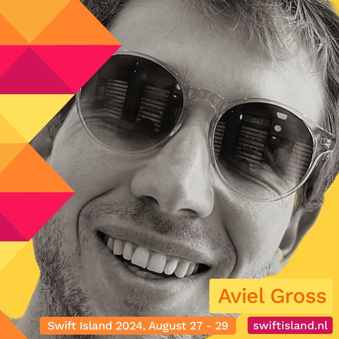 SwiftIslandNL's tweet image. Excited to welcome Aviel Gross (buff.ly/3YxpbyS )! Aviel leads the Behance app at Adobe 🚀 With a background in Facebook, he’s a senior iOS engineer known for his SwiftUI expertise and performance optimization skills 🛠️ #swiftisland #swift #apple
 buff.ly/2GFXhXD