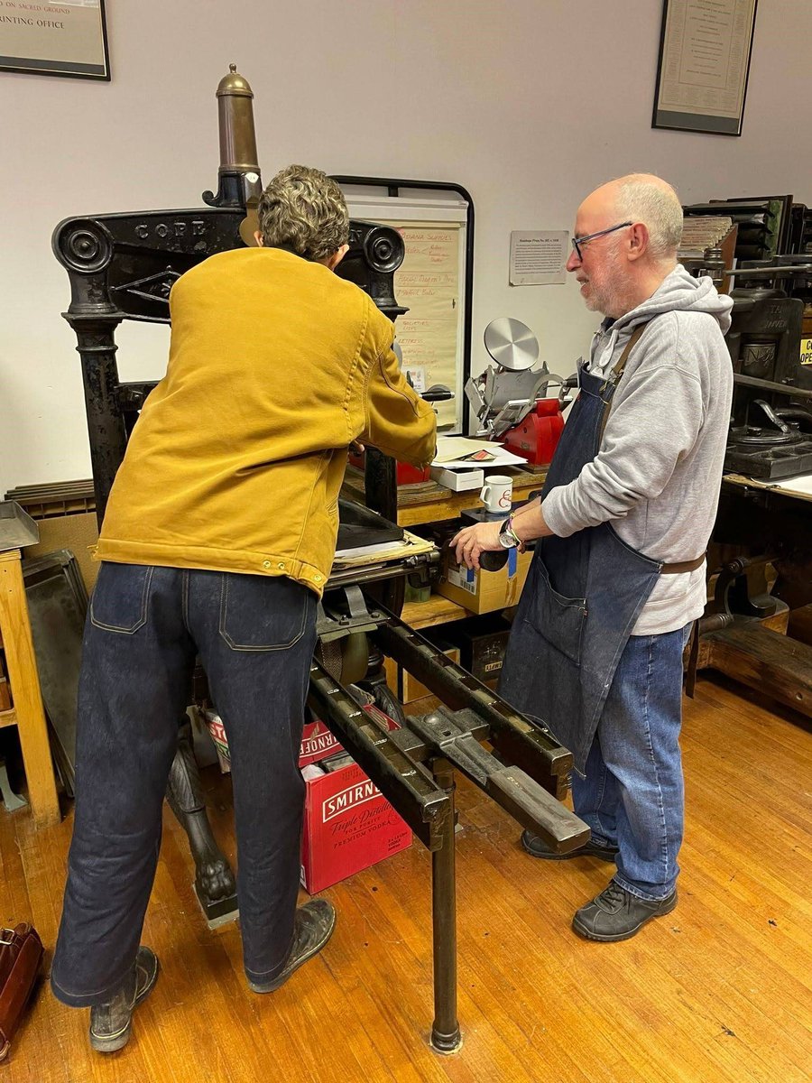 stbridefdn's tweet photo. Our popular letterpress workshops start again after the summer break in September!
β Adana Letterpress, Wednesday 11 September
β Adana Letterpress, Wednesday 9 October
β Letterpress Poster Printing, Wednesday 23 October
π https://t.co/MNIzCLD1cu
#PrintWorkshop #Letterpress https://t.co/IRcmD8rv5v