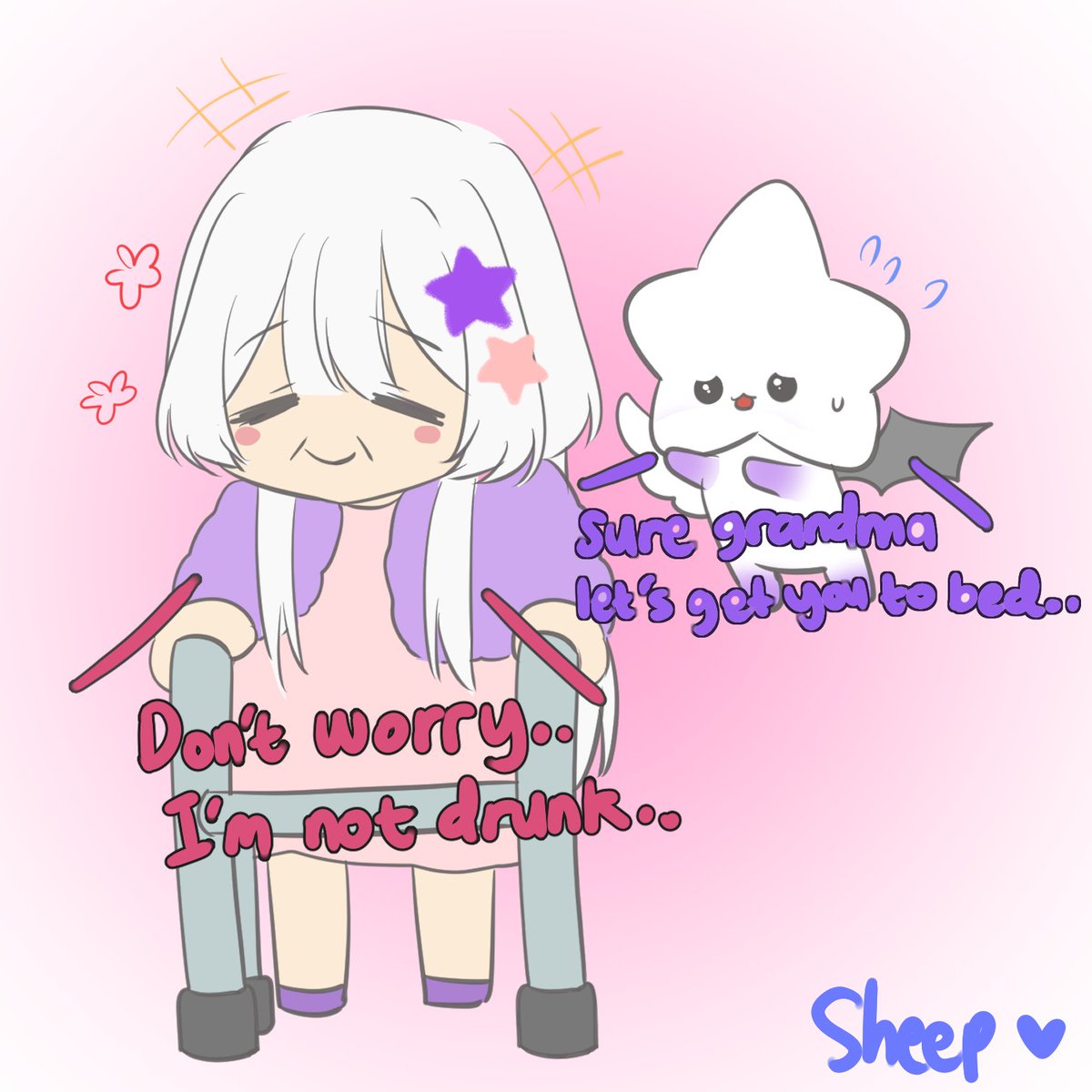 Basically what happened on last night's stream...

<a href="/Yuki_starsnow/">Yuki Hoshino 雪星野</a>  
#YHArts