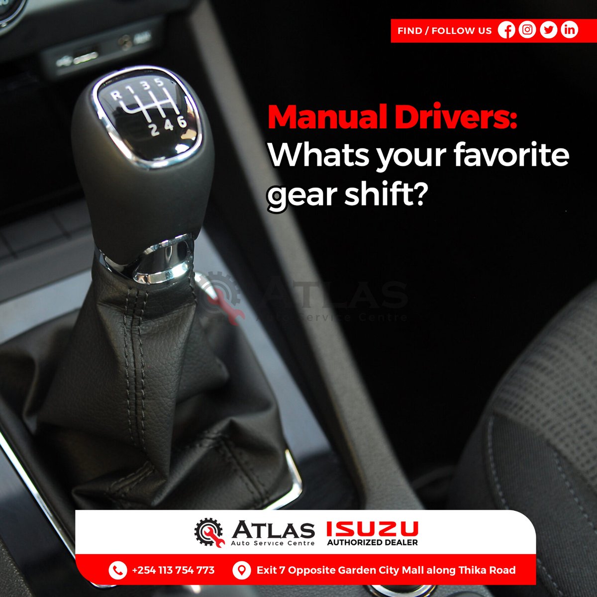 We are curious! Manual drivers, what’s your favorite gear shift? ⚙️🚗 Share your thoughts and let us know why you love the gear shift and the secret behind it!#howcanwehelp #garage #Isuzu #ManualDriving #GearShift #CarLovers #clutchlife #RutoMustGo #NaneNane #Genz #NaneNaneMatch