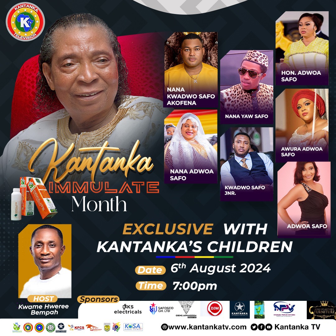How Long Have You Been Waiting For This Amazing Session?
Don't Miss This For Anything Else... Make A Date And Meet The SAFOs On <a href="/kantankatv/">Kantanka TV</a> #kantankatv #kantanka #kantankaimmulatemonth