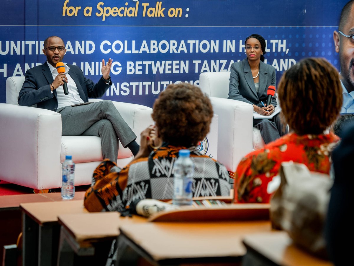 muhimbiliuniver's tweet photo. #Special Talk# #Collaboration#Tanzania#MUHAS#Korea #Research#Training#IndustryLinkages#ScholarshipPrograms#Innovation#Staffand Student Exchange# KnowledgeSharing#ClinicalTrials#Health StartUp# https://t.co/UyOf5avsJJ