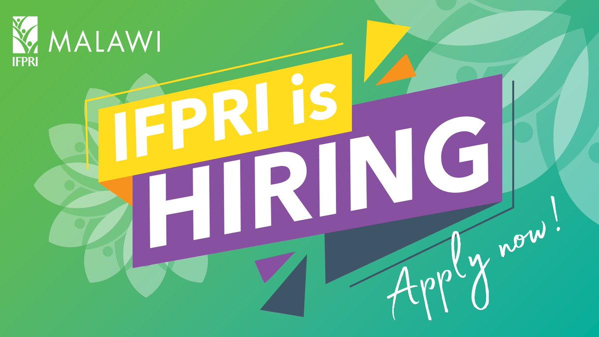 IFPRIMalawi's tweet photo. 🚨 Job Alert! 🚨 
@IFPRI seeks a Research Coordinator for its Malawi office in Lilongwe! 📊🌾

Must be a Malawian citizen or permanent resident with a master’s degree &amp; 5+ years of experience. Apply by 25 Aug 2024. 

Details: https://t.co/025VqQfVlm https://t.co/JtQs2NyuiM