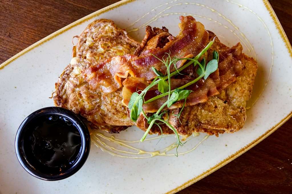 Sweet start to the day 😍

Cinnamon brioche French toast with streaky bacon and maple syrup 🍴

Join us for breakfast Tuesday to Sunday 8am to 10:30am, book your table 👉️ doganddoubletsandon.co.uk/gastro-pubs-st…

#DogAndDoubletSandon #Stafford