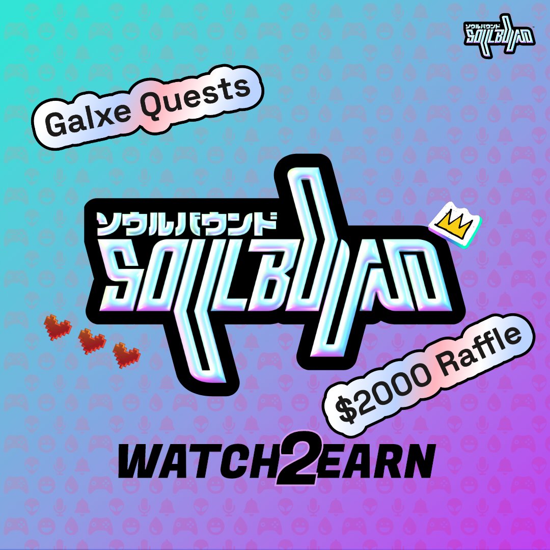 Soulbound_TV's tweet photo. $2k giveaway for Galxe Quest is ending in 3hrs 45mins!!!🥳🥳

3hrs 45mins left to enter the giveaway: complete super simple tasks!!! @GalxeQuest 

$2,000.00 Prize money! 💰

2000 reasons to enter!

link in comments 👇