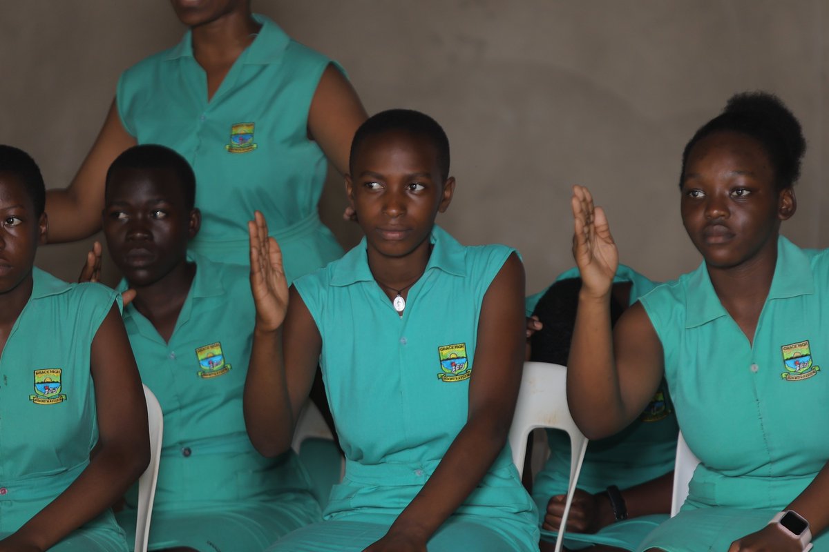 LubowaRotary's tweet photo. Grace High School students are using their voices to create a better world. Let's support our youths in their mission for a greener future.
#LubowaRotary #BeyondTreePlanting #poetry #sustainability #supportingtreeplanting https://t.co/ZeuzNS5ClV