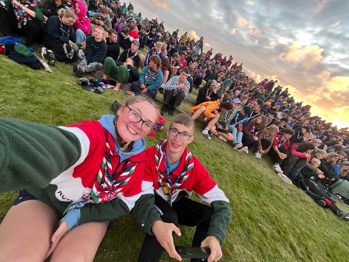 ScoutsCymru's tweet photo. Welcome home to the 24 Explorers and Network members who have been representing Wales at the Roverway, an event for Scouts and Guides across Europe. These young people have taken part in adventurous activities and cultural exchanges. We look forward to hearing all your stories. https://t.co/OByTfiGFaF