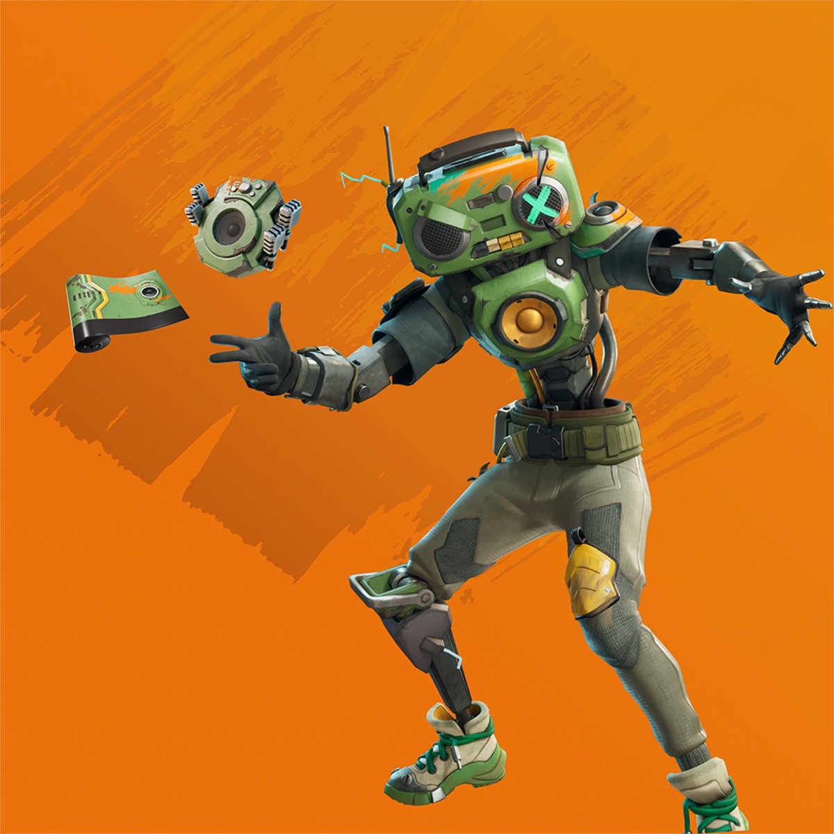 gannaizzda's tweet photo. New Boombox Skin Pack added in #Fortnite v30.40! https://t.co/uaHvWfM1YK