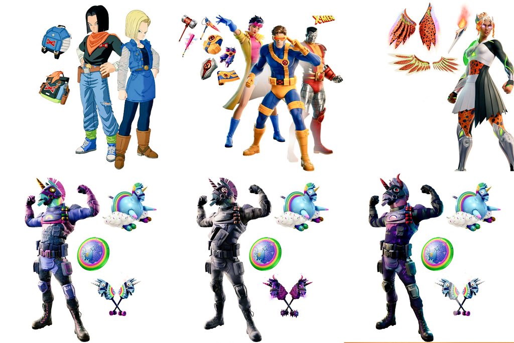 gannaizzda's tweet photo. New bundles added in #Fortnite v30.40! https://t.co/UBha2ThrML