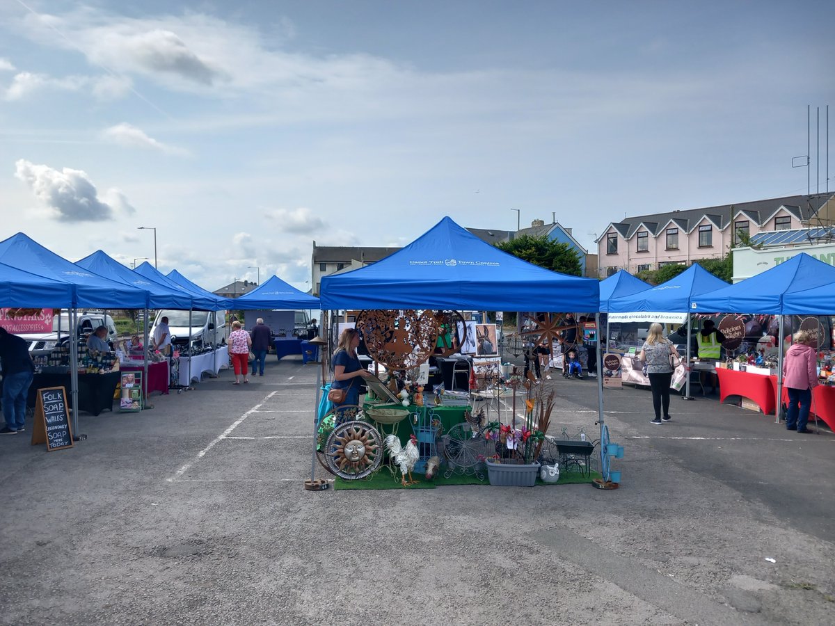 Green Top Events street market will return to #Porthcawl town centre on 👇

📆 Wednesday 14 August

🔗 bridgend.gov.uk/visit-us/town-…