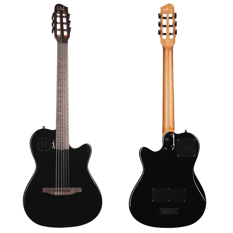 kikutani_music's tweet photo. 🆕 新色”Onyx Black(オニキス・ブラック)”
進化を続ける #Godin Multiacシリーズの集大成がこの「Multiac Mundial」
ありそうでなかったブラックカラーが新登場です。これは見逃せません。
https://t.co/aqkYUCBl6P
#キクタニミュージック #Godin #Multiac https://t.co/zmkONOzkHA