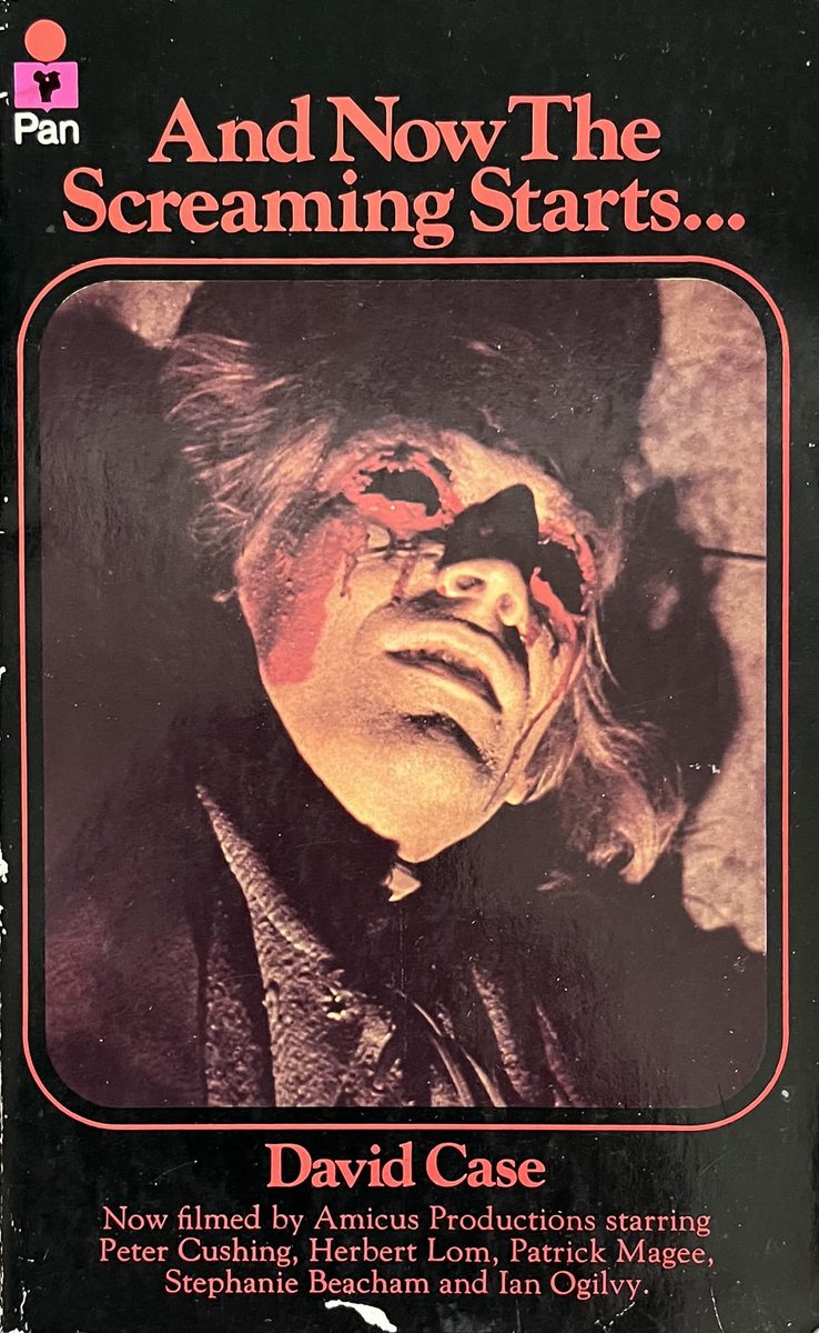 wilsongullis's tweet photo. And Now The Screaming Starts… by David Case (Pan, 1973). Movie Tie-In. Originally published under the title ‘Fengriffen’. #AndNowTheScreamingStarts #DavidCase #1970s #movietiein #Paperback #books #booklovers #horror https://t.co/c4C1mhTkyO