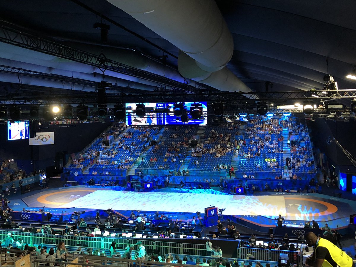 To będzie pierwszy olimpijski repasaż z udziałem Polki jaki zobaczę na żywo. Wiktoria Chołuj w zapasach w kat. 68 kg zmierzy się z Buse Cavusoglu Tosun. Zadanie przed Polką nie łatwe ale wygrana da walkę o brąz. <a href="/RMF24pl/">Fakty RMF FM</a> #Olympics #wrestling