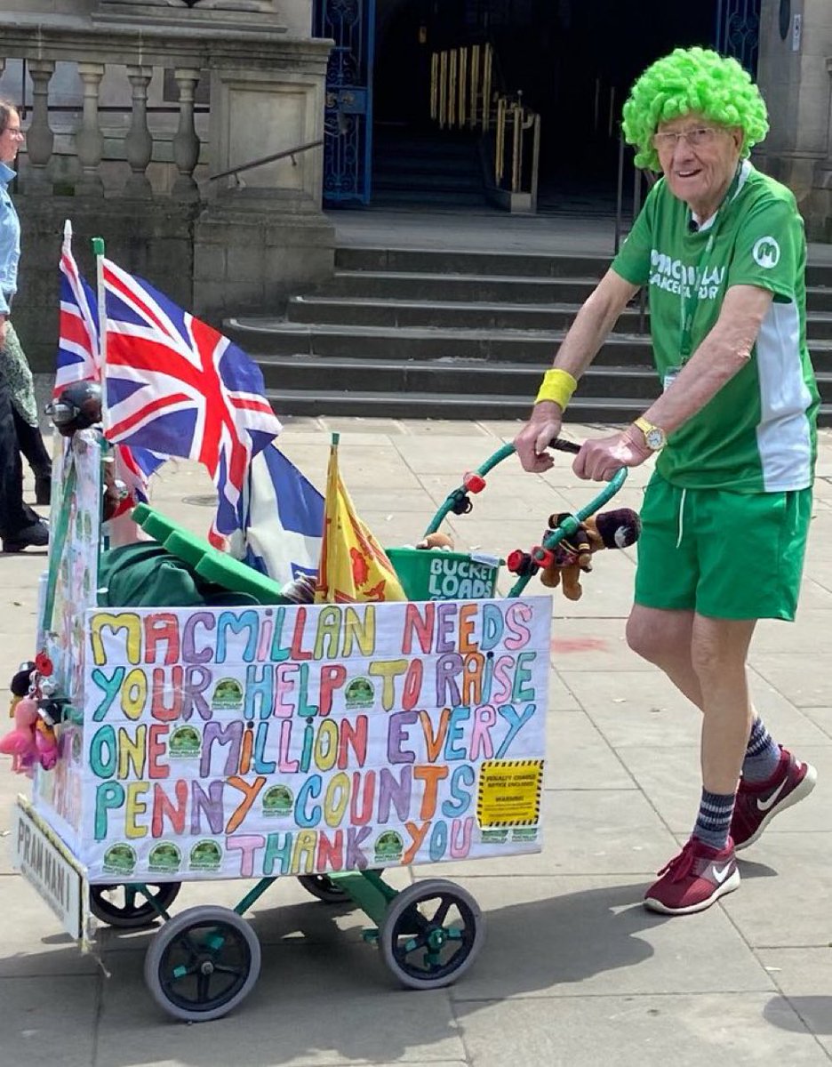 John ‘Man with the Pram’ Burkhill (@johnburkhillbem) on Twitter photo (Part 2) … Not long now until my big 1,050th race , <a href="/runforall/">Jane Tomlinson’s Run For All</a> Sheffield 10k a milestone for me, in my hometown of Sheffield 💚
I can’t thank you all enough for all the support you’ve given me over the years, I couldn’t do it without you 💚 John
justgiving.com/madwalker (Part 2) … Not long now until my big 1,050th race , <a href="/runforall/">Jane Tomlinson’s Run For All</a> Sheffield 10k a milestone for me, in my hometown of Sheffield 💚
I can’t thank you all enough for all the support you’ve given me over the years, I couldn’t do it without you 💚 John
justgiving.com/madwalker