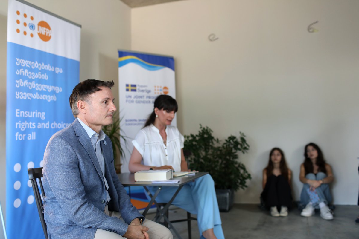 UN in Georgia (@ungeorgia) on Twitter photo UNRC <a href="/dtrebucq/">Didier Trebucq</a>, UNFPA Head <a href="/BandzeladzeMar/">Mariam Bandzeladze</a>, together with famous author #NinoHaratischwili, open the 23rd Equality Corner at Tsodnis Café in Tsnori to introduce young minds to the literature on equality, tolerance, and freedom. #EqualityCorner #Georgia #Youth <a href="/IntelektiPub/">Intelekti Publishing</a> UNRC <a href="/dtrebucq/">Didier Trebucq</a>, UNFPA Head <a href="/BandzeladzeMar/">Mariam Bandzeladze</a>, together with famous author #NinoHaratischwili, open the 23rd Equality Corner at Tsodnis Café in Tsnori to introduce young minds to the literature on equality, tolerance, and freedom. #EqualityCorner #Georgia #Youth <a href="/IntelektiPub/">Intelekti Publishing</a>